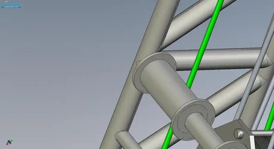 钢丝绳在滑轮上的草图路径画法