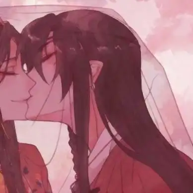 天官赐福高清情头 高清好看的天官赐福情头一左一右图片_情侣头像_美