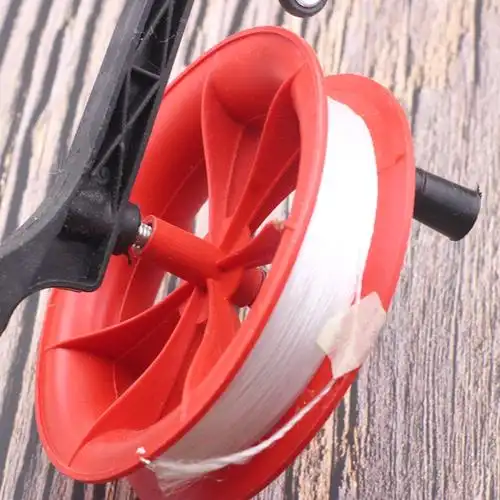 风筝线轮轮线中号红线放飞绕线绕线轮50米线绕线板