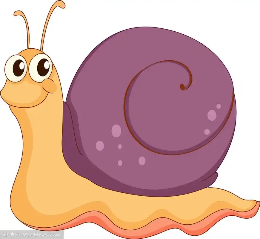 卡通蜗牛
