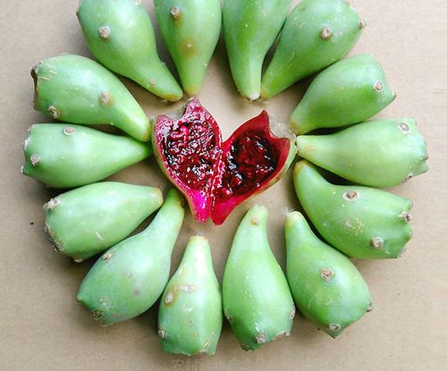 2020年仙人掌果实 新鲜水果 带箱3斤迷你绿皮红心果