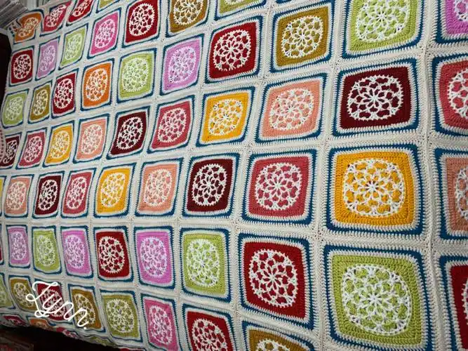 可作床罩的大毯子