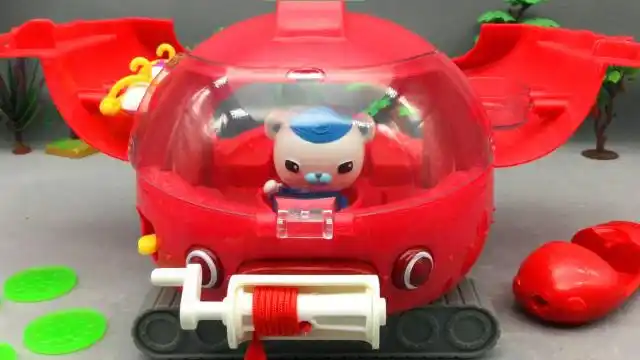 海底小纵队变形马蹄蟹艇巴克队长探险救援小海螺