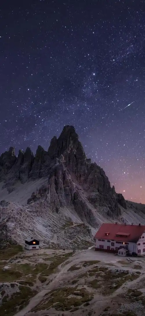 「风景壁纸」一组高清风景壁纸!星空,雪山,落日