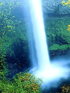 db06_035 瀑布流水中图 240x320