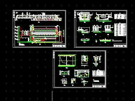 曝气沉砂池详细施工图