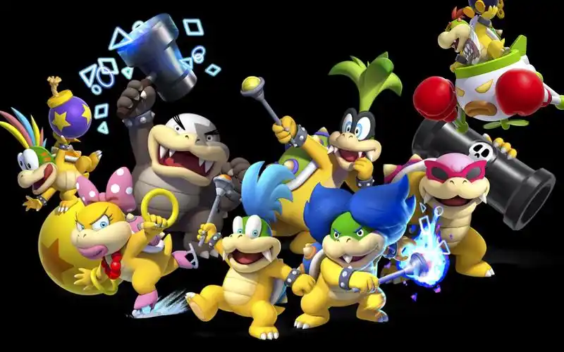 【8个】库巴的儿子们征战世界——世界房实况#69【马里奥赛车8豪华版