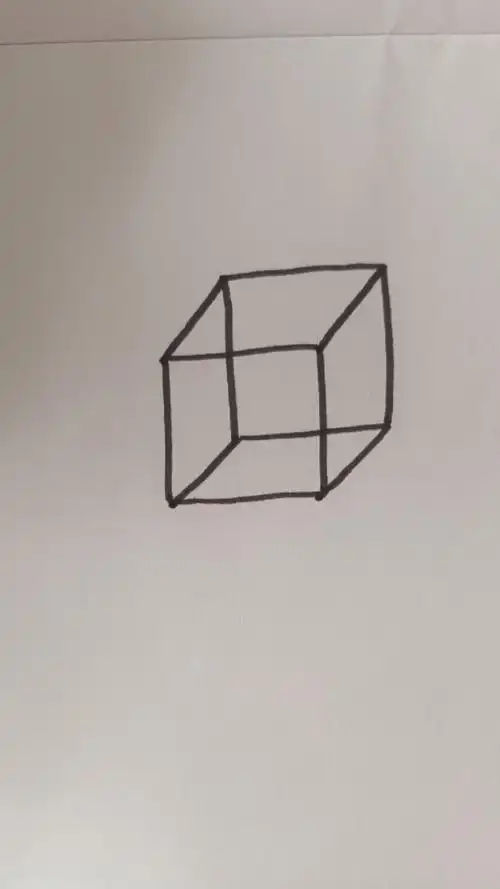 正方体的画法