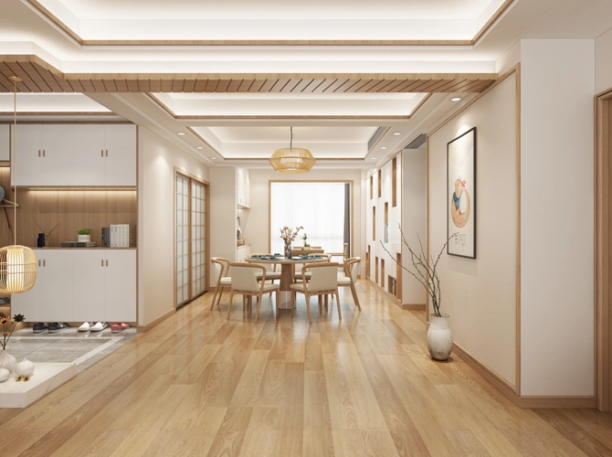 日式风格设计效果图|空间|家装设计|z363303421 - 原创作品 - 站酷