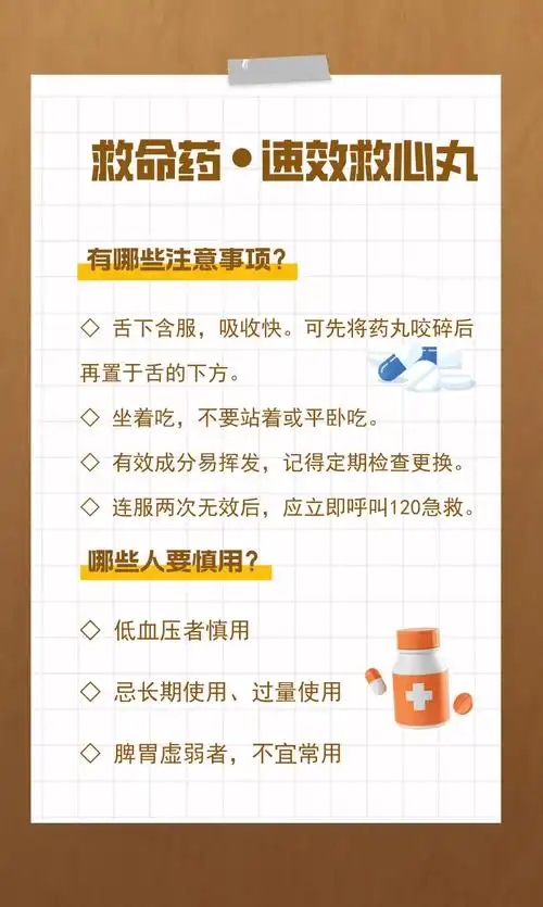 健康科普硝酸甘油丹参滴丸速效救心丸这些救命药很多人用错了