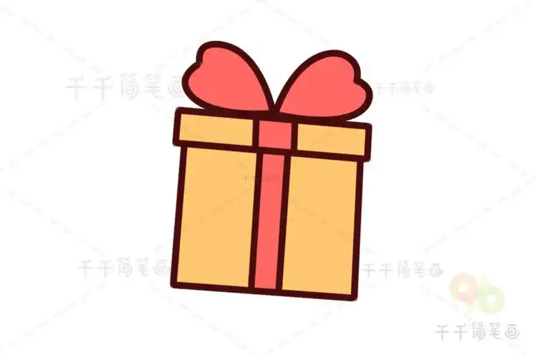 礼物简笔画
