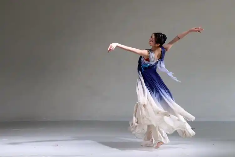 青春舞者 蓝白衣单人舞——素材版