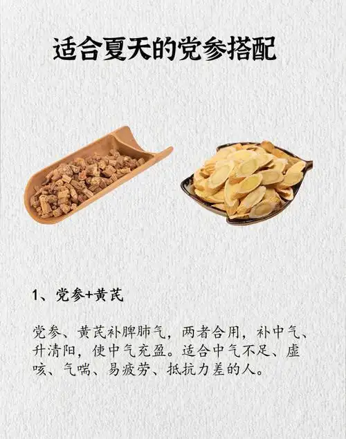 分享党参适合夏天的6种搭配