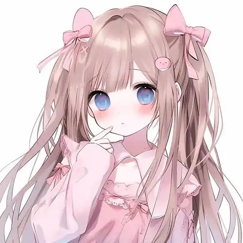 头像女生动漫双马尾