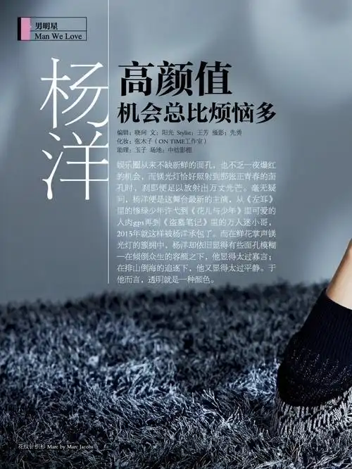 杨洋杂志文字排版