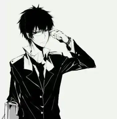 动漫头像西服冷酷男 动漫头像图片大全 -【爱个性】