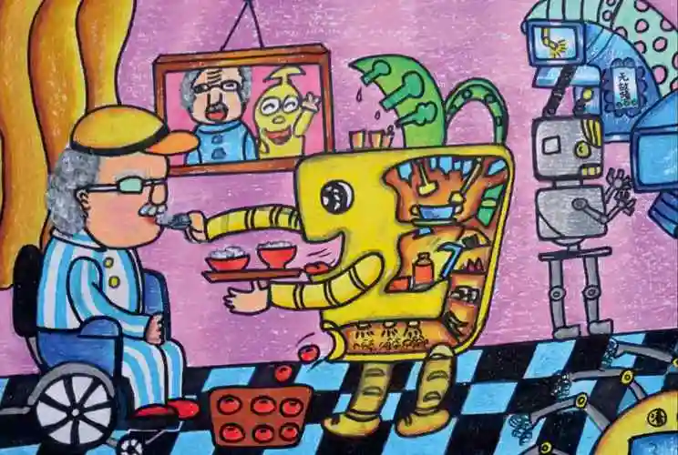 《智能收割机》年级:五年级四班姓名:罗宇晨作品名称:智能家居--新型