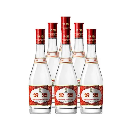 88vip汾酒红盖玻汾42度475ml6瓶