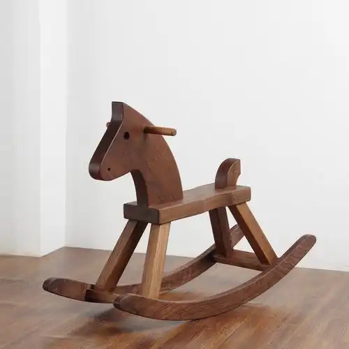 实木木马原木摇摇马创意成人儿童玩具生日礼物木质大小号木马优惠券