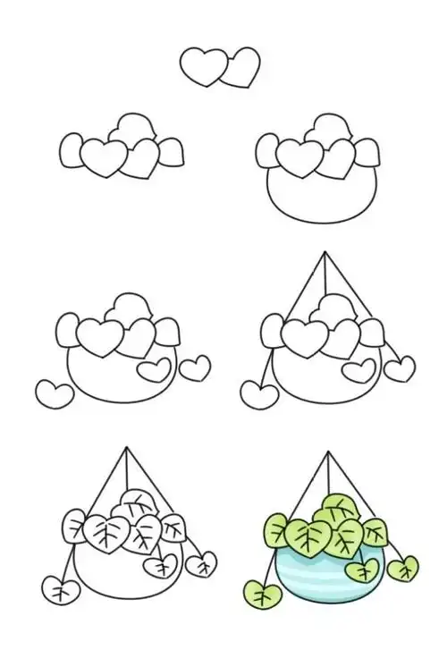 可爱的手绘简笔画,学起来超简单,喜欢手账的收藏了吧!