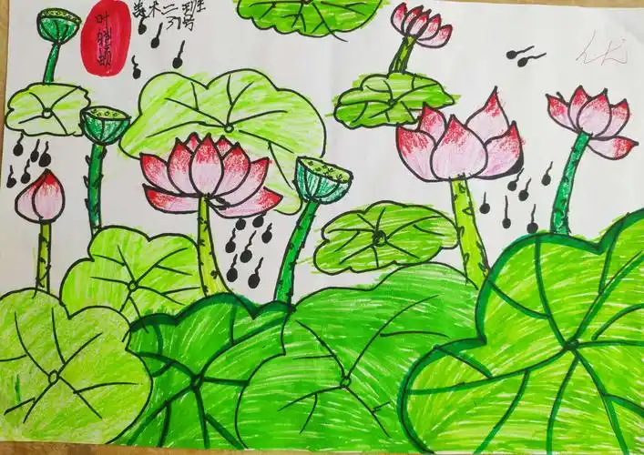 寿宁县校外青少年活动中心美术少儿绘画一,二班八月份部分作品展示