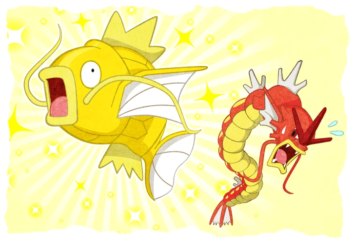 鲤鱼王——世界上最弱最没用的宝可梦