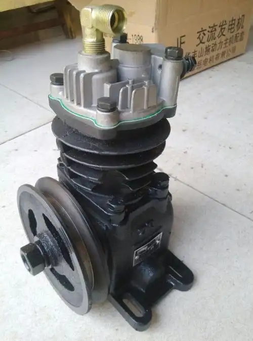 小装载机铲车气泵 zh4100 4102潍柴发动机配件4100f打气泵空压机