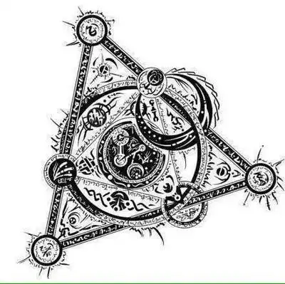 黑执事魔法阵简笔画