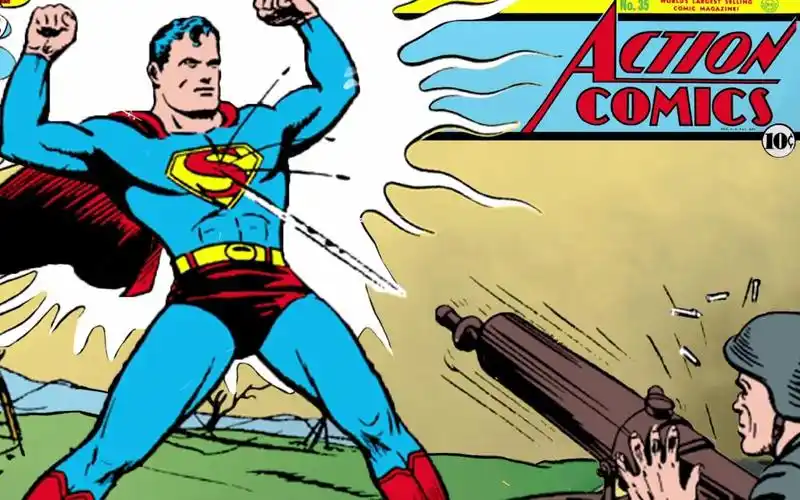 将dc古早美漫封面做活(超人100周年诞生日纪念/动作漫画1000刊纪念)