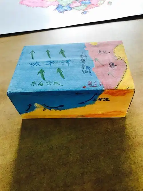 2017年春季学期昭通学院附属中学举行的"第一届地理模型制作大赛"