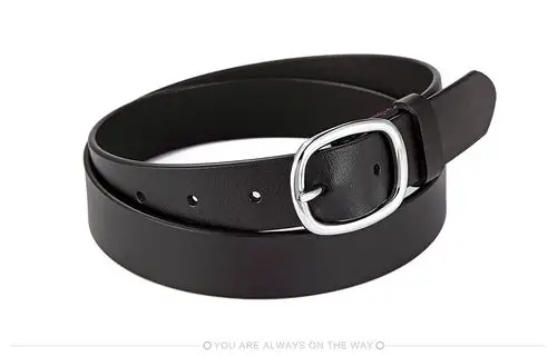 香港专柜品牌定制迪丽热巴明星同款女士皮带简约百搭西装细宽腰带韩国