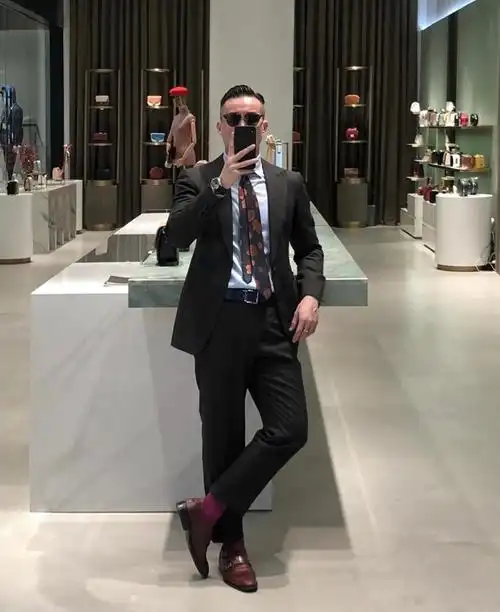 中国40岁大叔的穿搭日常,好精致一男的