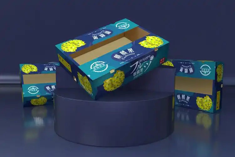 麒麟果燕窝果包装,水果通用包装盒,高端水果节日礼盒