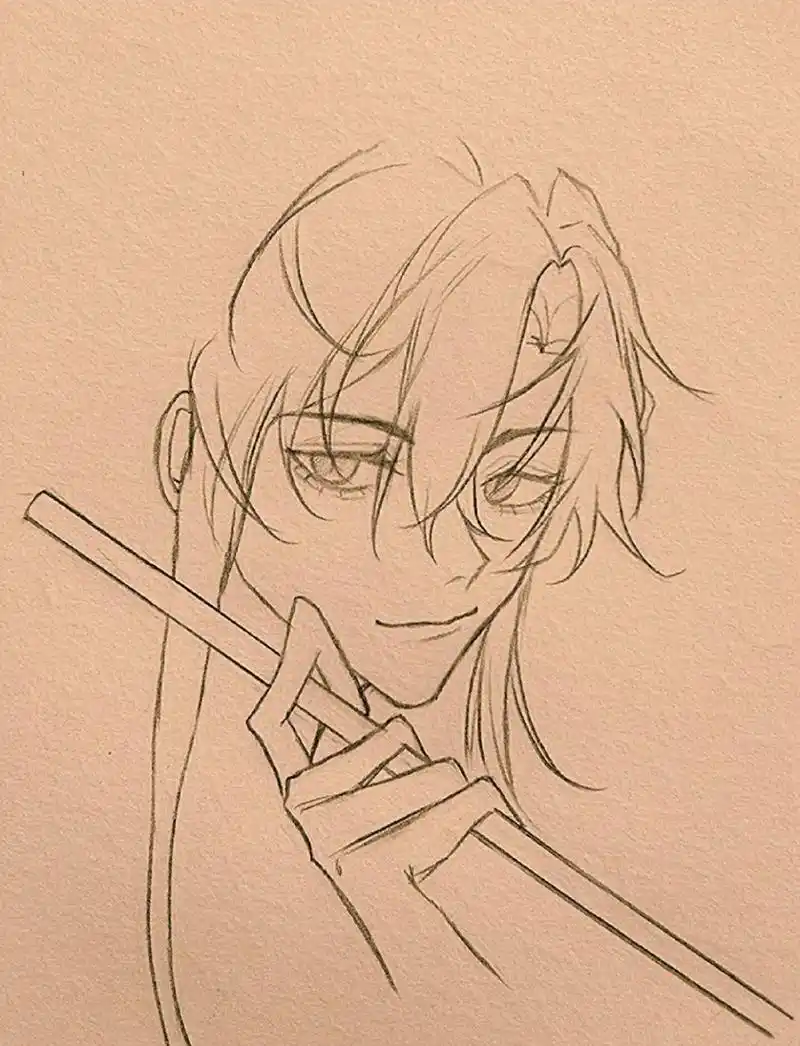 魏无羡画法分享