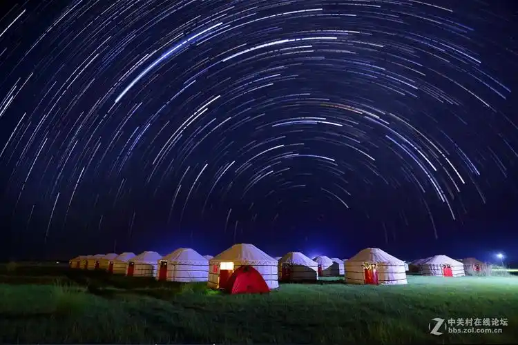 草原夜色 美不胜收