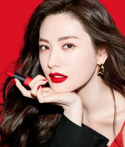 彩妆大气模特口红