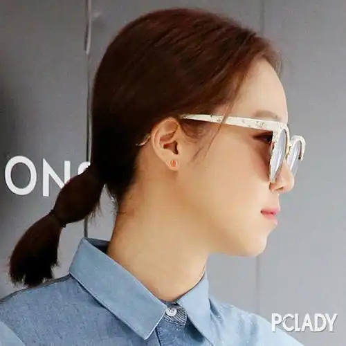 低马尾优雅气质 跟着韩星学"软妹"技