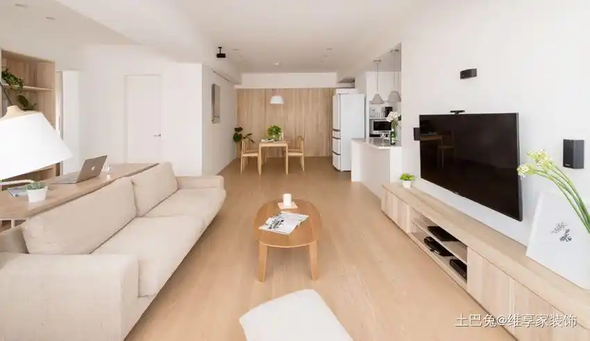 北欧65平日式极简风格客厅北欧极简客厅设计图片赏析