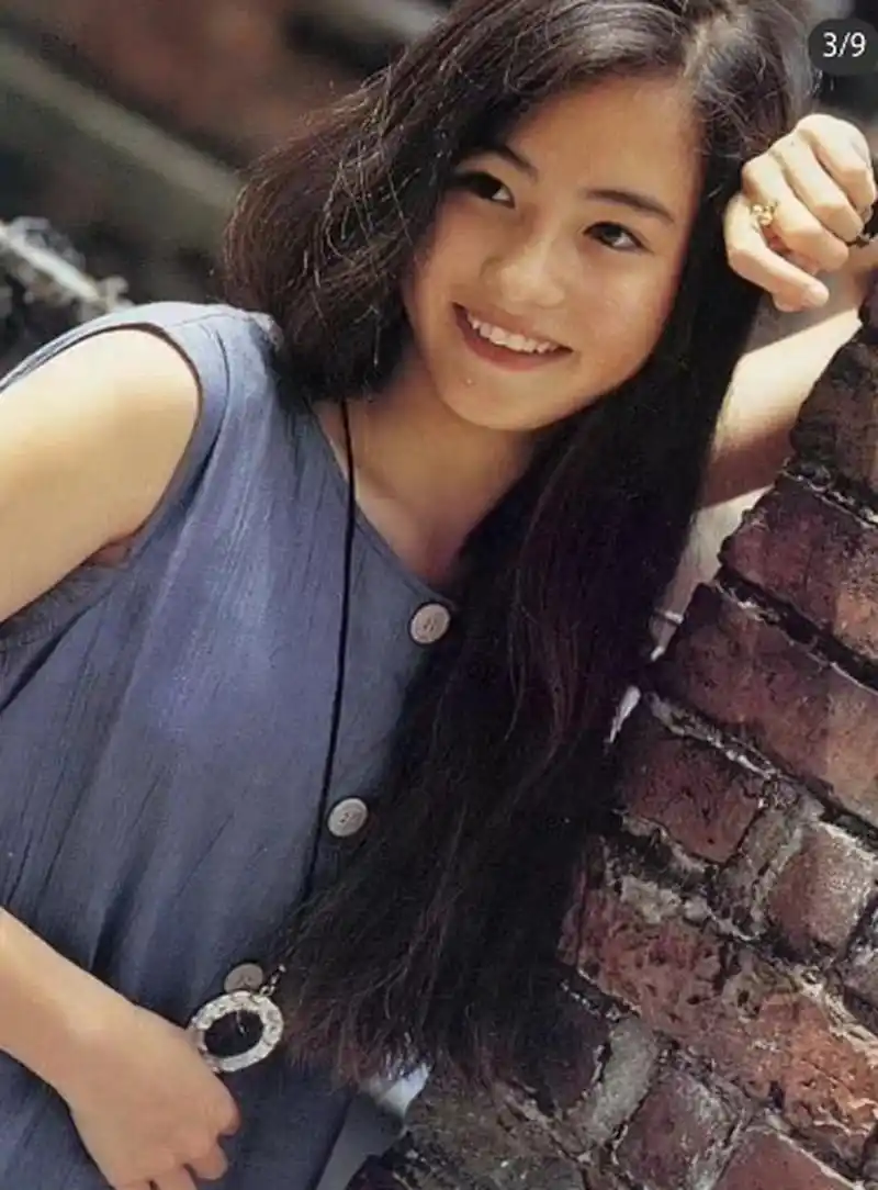 12岁的张柏芝!那个时候好美啊!