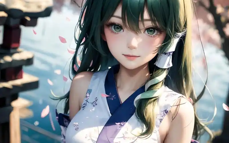 东方花名册:祀られる風の人間--东风谷早苗!跨越次元的奇迹巫女!