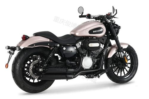 奔达金吉拉bd300太子摩托车哈雷排量巡航皮带风暴摩托车整车