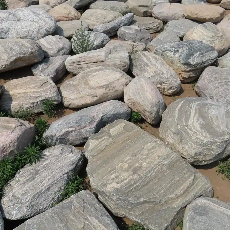 赤峰市风景石景观石现货批发.我场经营:鹅卵石/河卵石(3-5 - 抖音