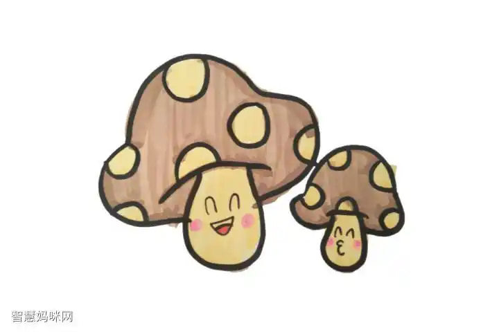 一组可爱的卡通蔬菜简笔画图片-图2