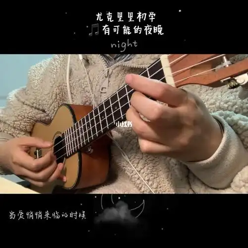 尤克里里初学有可能的夜晚