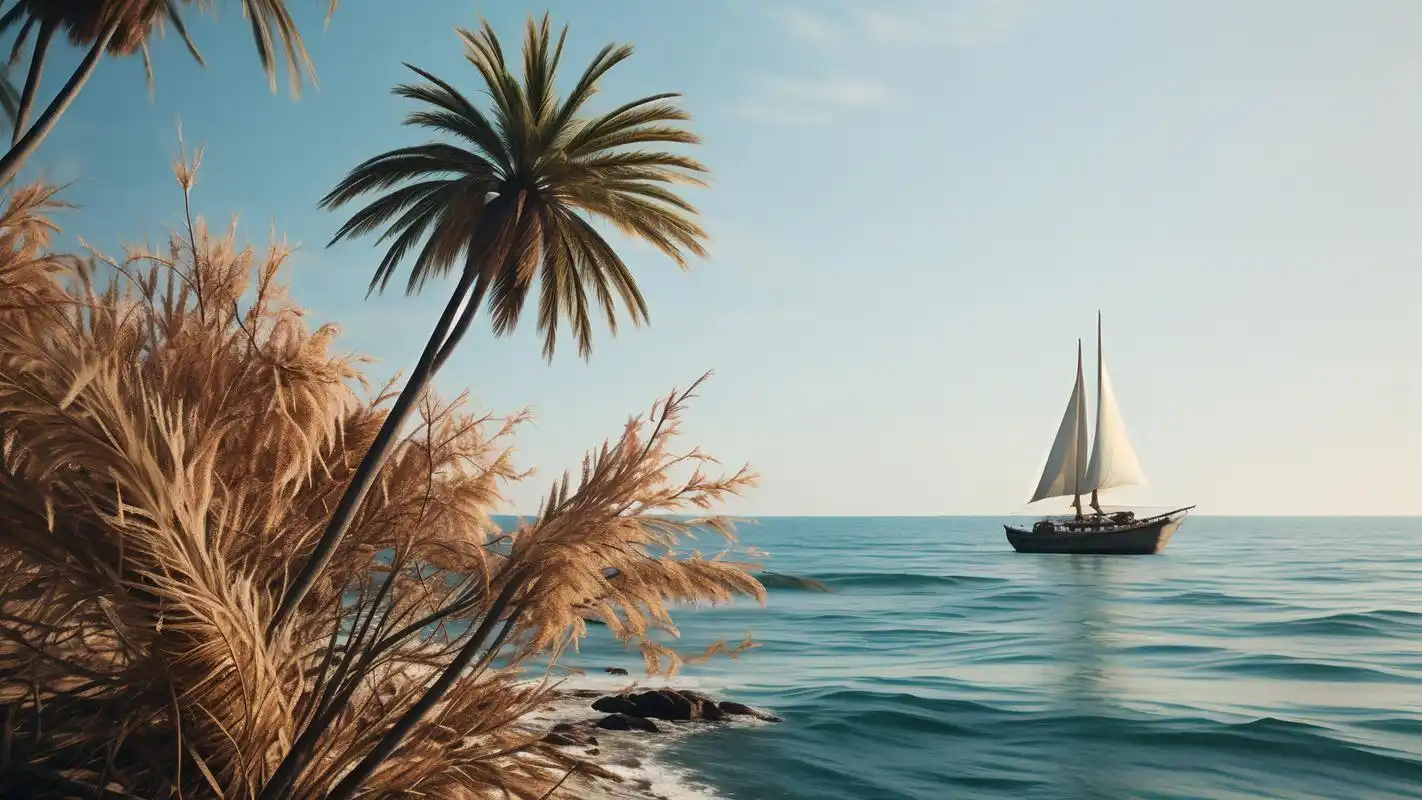 夏日海滩背景图,清新一夏9215 夏日炎炎,怎么能少了海滩的背景图