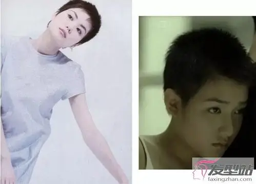 尤其是范晓萱,一路走来基本上都是寸头,造型耐看又有个性,是一姐心中