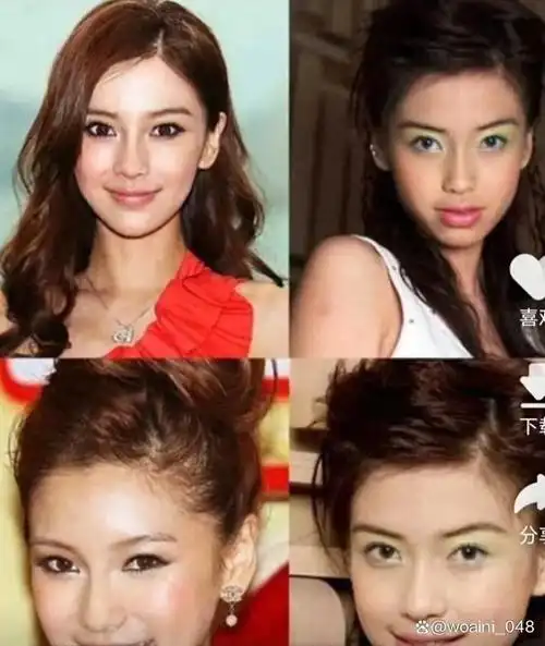 baby杨颖时装周"脸崩"了!用力过猛露出整容痕迹