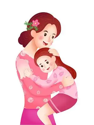 拥抱妈妈图片