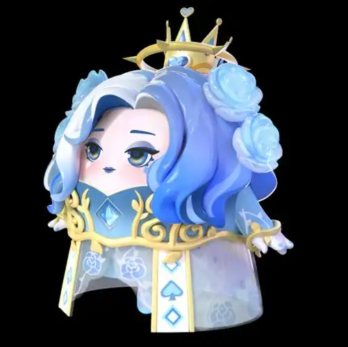 "白皇后"手握权杖,挥手间便令繁花悉数盛开.