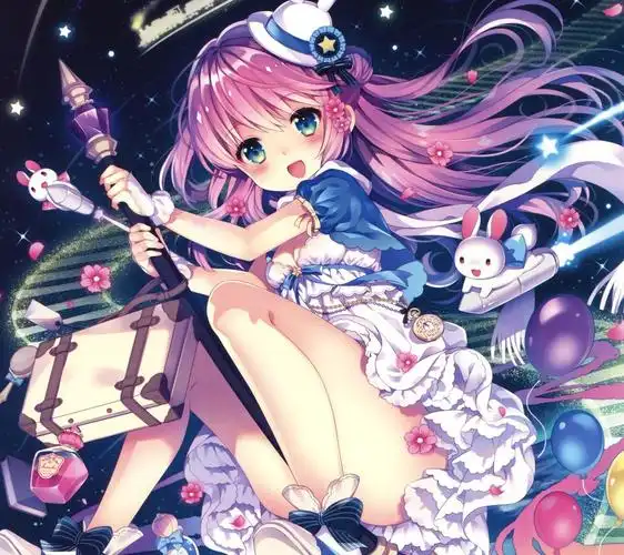 像这样子的女生卡通图片